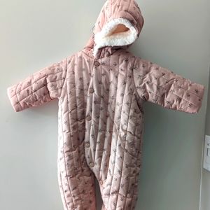Zara one piece snowsuit 3-6 months